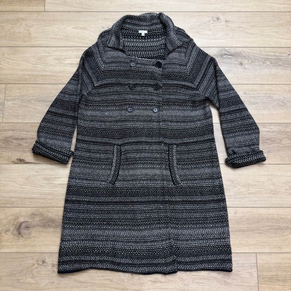 Semantiks Womens 3X Knit Angora Blend Cardigan Sweater Coat Scandi Lagenlook